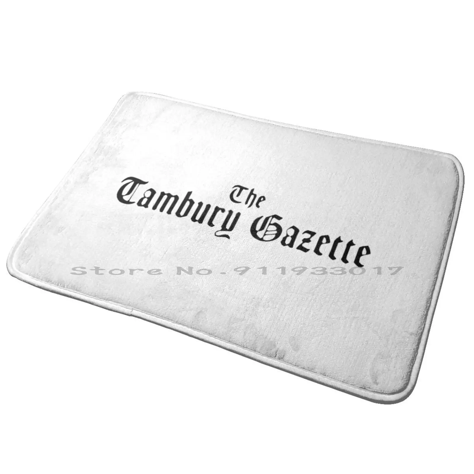 The Tambury Gazette Tappetino Per Porta D'Ingresso Tappeto Per Tappetino Da Bagno Tappeto Per Gazebo Ricky Gerdongfeng Pilkington Stephen The Office U