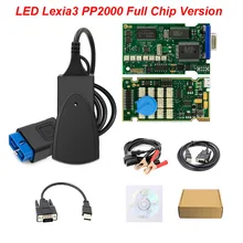 Obd obd2 ferramenta de diagnóstico do varredor automático do carro limpar códigos de falha pp2000 cheio ouro chip diagbox v7.83 para citroen/peugeot