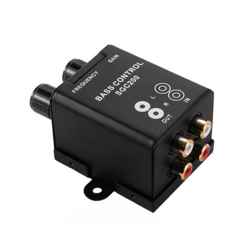 

Regulator Easy Operate Car Audio Auto Knob Remote Bass Controller Volume Equalizer Amplifier Subwoofer Practical Universal