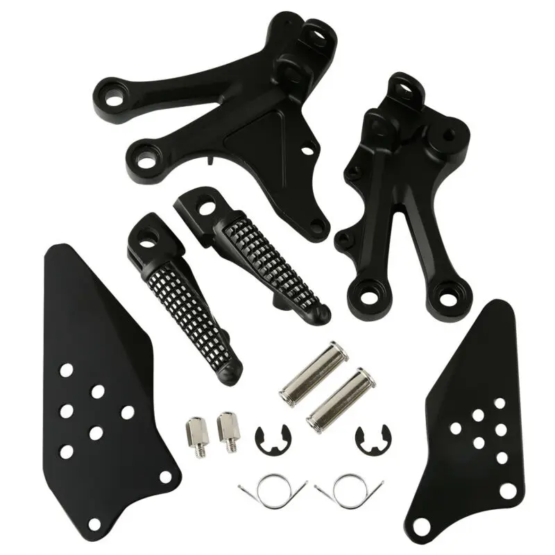 Мотоцикл передняя подножка подножки Кронштейн Набор для KAWASAKI ZX10R 2004-2005