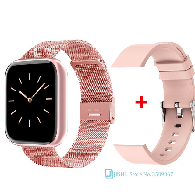 Fashion Smart Watch Men Women Smartwatch For Android IOS Electronics Smart Clock Fitness Tracker Silicone Strap Smart-Watch