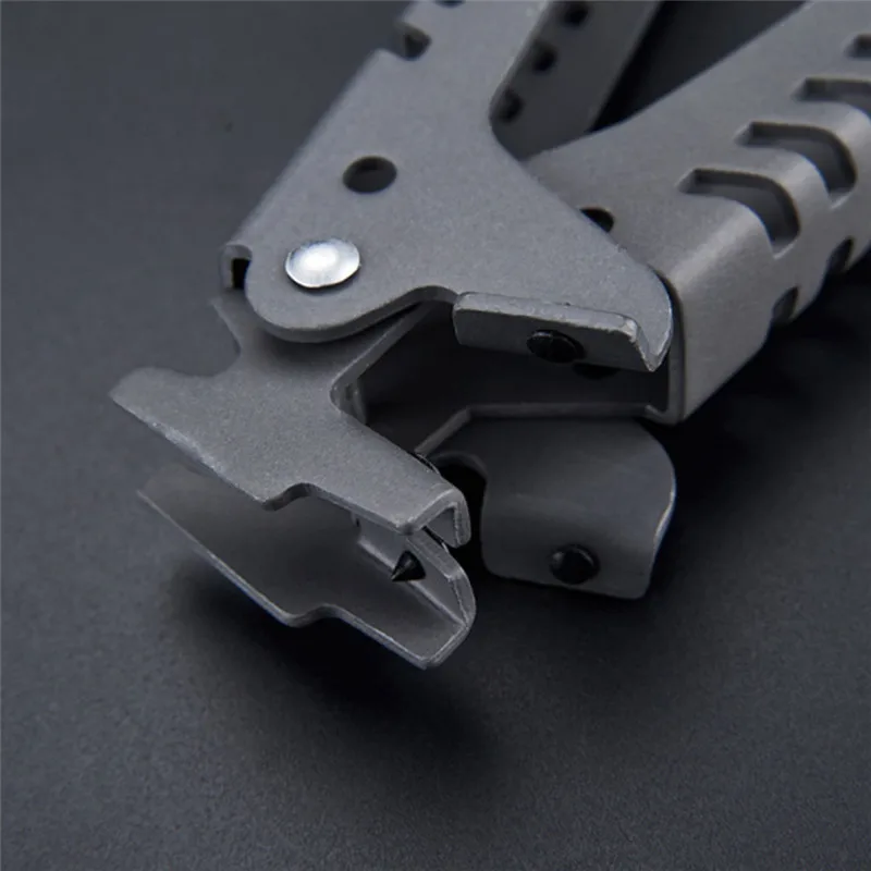 Portable Outdoor Camping Pot Handle Clip Hiking Pot Bowl Cookware Anti-hot Gripper Alumina Picnic Handle Clip Tableware