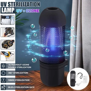 

UV Sterilization Light 3W 5V USB Rechargeable Portable Ozone Disinfection Lamp Remove Odor Travel Sterilizing Lights