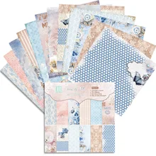 24 sheet LOVE YOU t Scrapbooking background paper 6 inch pattern paper material for DIY photo album scrapbook junk journal