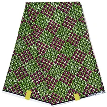 Настоящий шотландский вощеный хлопок Анкара Африканский Воск принты ткани с рисунком хлопок