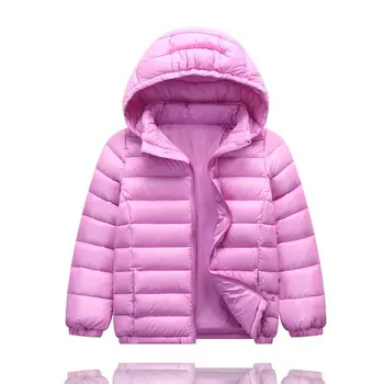 

Children 90% Duck Down Jacket Autumn Winter Lightweight Kids Hooded Outerwear For Toddler Baby Boys Girls 80-150CM Parkas Coat