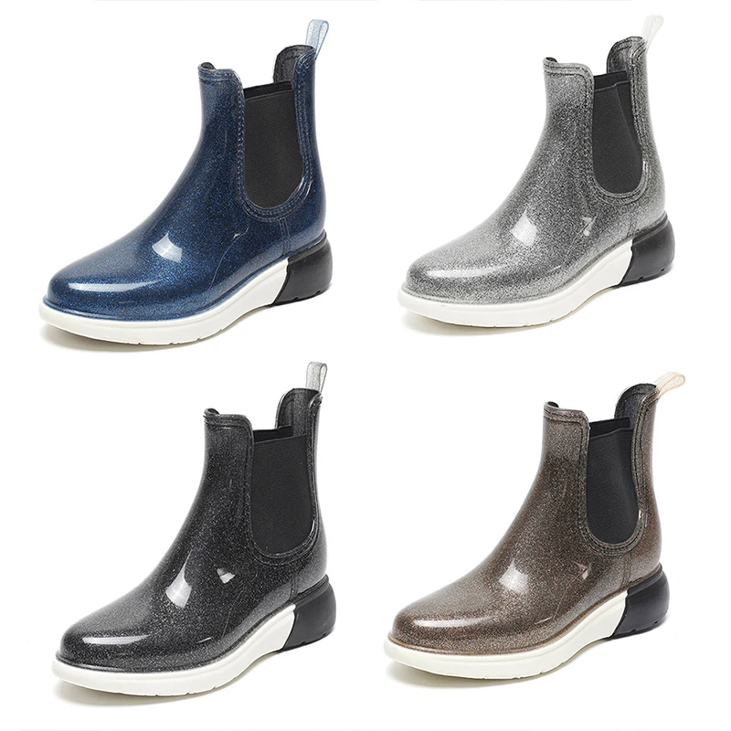 ladies fashion rain boots