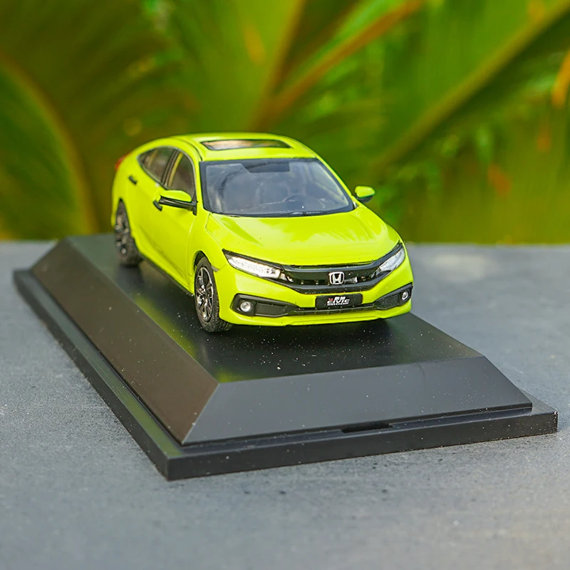 Высококачественная оригинальная модель 1:43 Honda Civic 2019 из сплава имитация