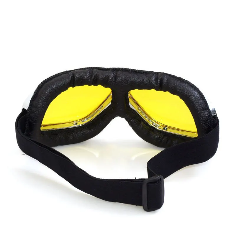 Защитные очки для мотоцикла Harley Goggles защитные очки T10 черные кожаные Cardin Goggles