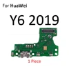 USB Charging Port Dock Plug Connector Charger Board Microphone Flex Cable For HuaWei Y9 Y7 Y6 Pro Y5 Prime GR5 2017 2022 ► Photo 3/6