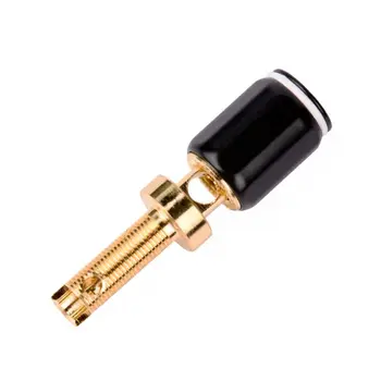 

4pcsTerminal Binding Post 4MM Copper Banana Plug Socket HI-END Binding Amplifier E7CD