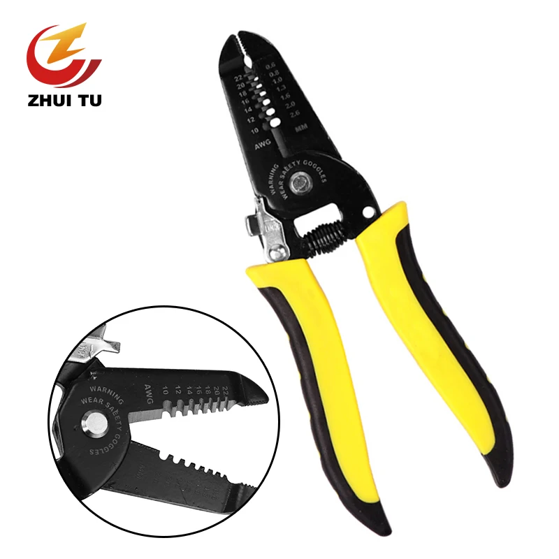 

ZHUI TU Wire Stripper Decrustation Pliers Repair Tools Cable Wire Peeled Pliers Crimping Tool Multi Pincers Repair Pincers