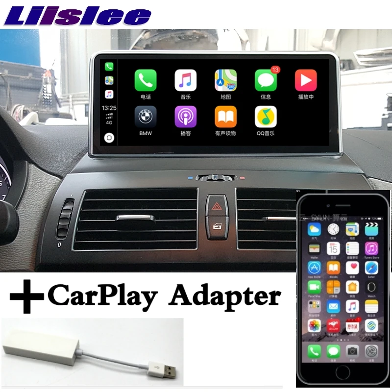 Автомагнитола LiisLee для BMW X3 E83 2003 ~ 2010 EVO ID7 UI GPS 10 25 &quotAndroid аудио Радио стерео CarPlay