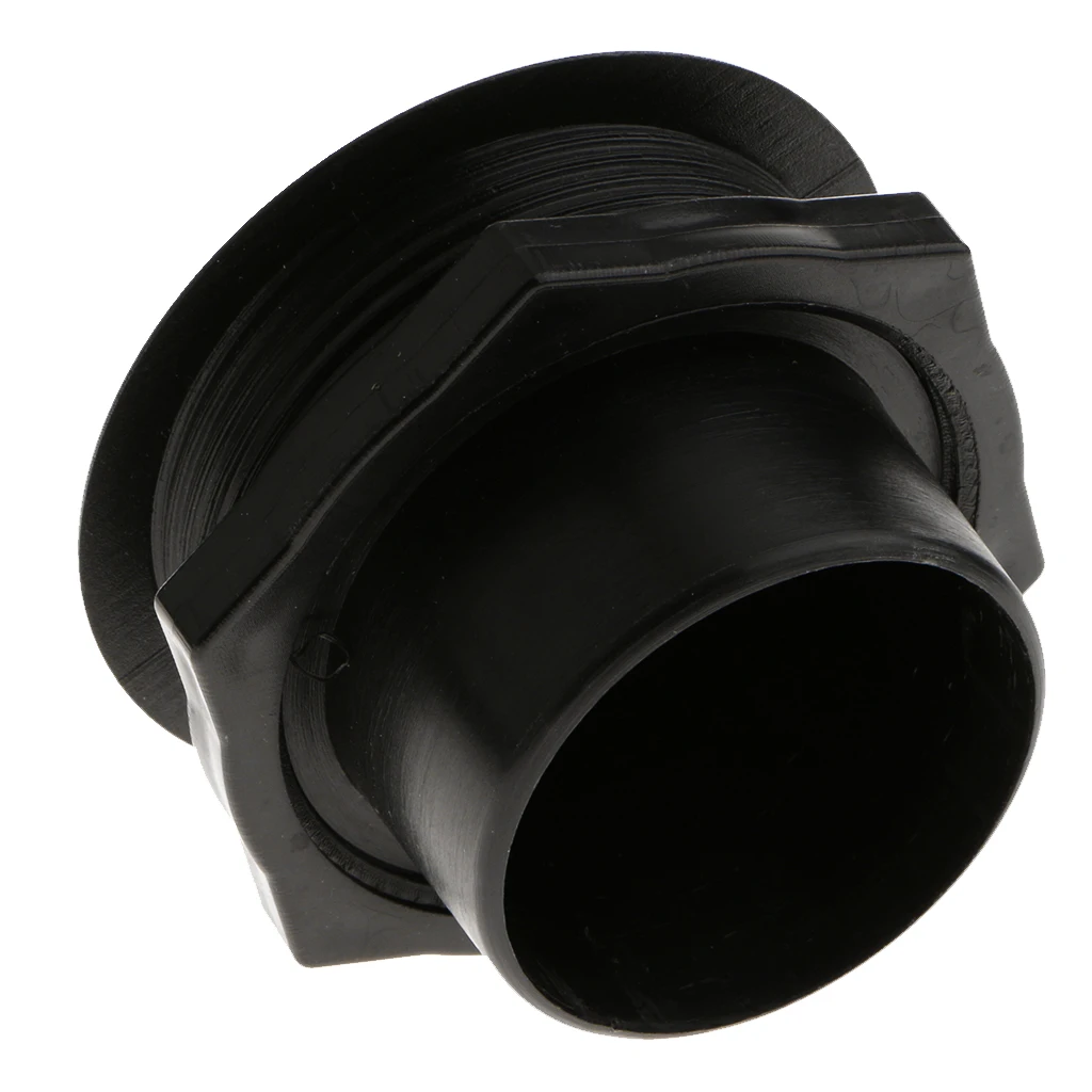 Set of 2 Universal RV Yacht Side Roof A/C Air Vent Exhaust Outlet, Install Hole: 60mm, Easy Installtion, Black