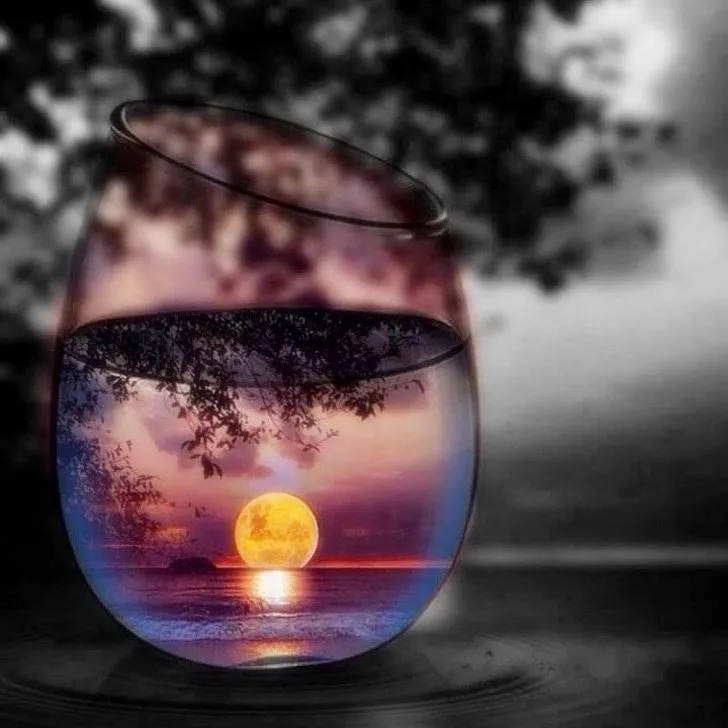 

Diamond Painting Scenery Cup Round Drill Diamond Embroidery Cup Landscape Picture Of Round Decor Home