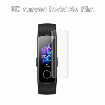 

For Huawei Honor Band 5 4 Full Cover Clear Hydrogel Protective Film UltraThin Durable Screen Protectors Full Cover New Arrrival