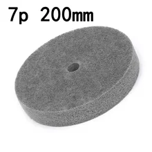 1 шт. 200 мм волокно с алмазным покрытием плоское круговое колесо для полировки шлифовального диска высокого качества