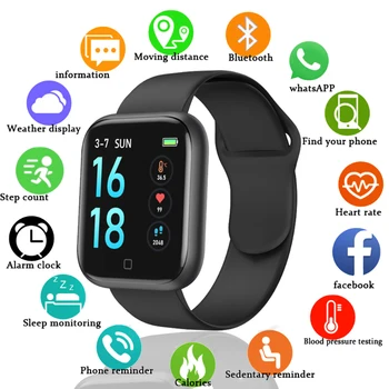 

2020 New T80s Smart watch Men Women body temperature Heart Rate Monitor Fitness Tracker Sport Blood Pressure Smartwatch Bracelet