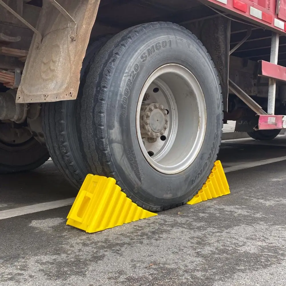 PortableWheelChockHeavyDutyPlasticWheelChockStoppersStopRV