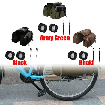 

1 Set Upgraded Motorcycle Tail Bags Saddle Bags Bicycle Bag Equine Backpack Bag With Hard Liners
