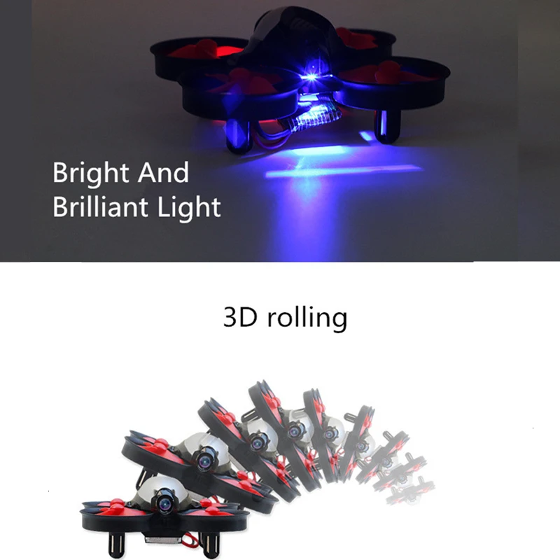 Мини-Дрон 2,4 ГГц 6-Axis Gyro Headless Mode Fxied высокое держать Квадрокоптер нормальный или фиксированной высотой RC вертолет игрушка для детей