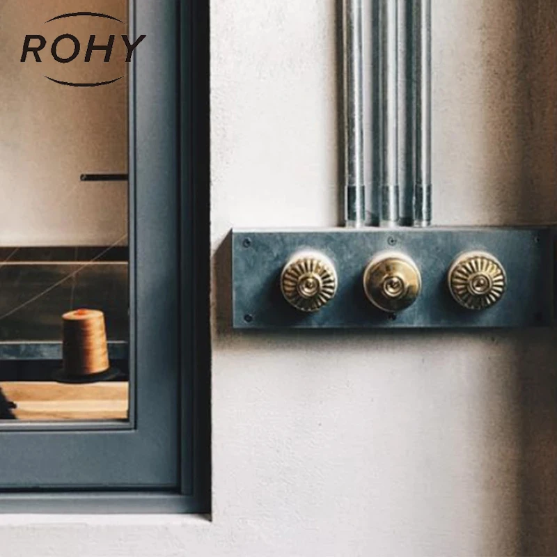 Латунный настенный светильник переключатель винтажный Ретро Переключатель 220 В 1
