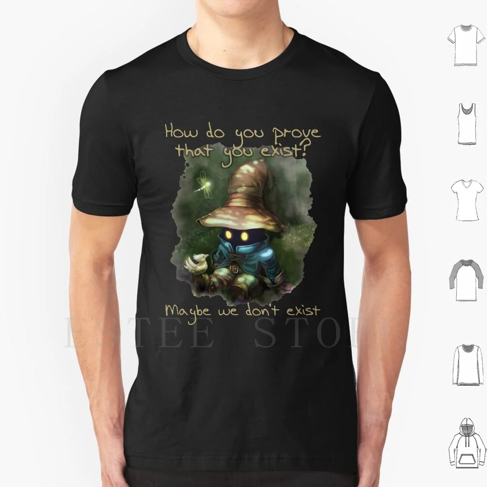 Vivi Ornitier Black Mage Ff9 T Shirt Print Cotton Cloud Strife Sephiroth Vivi Oriniter Vincent Valentin Sterilizzatore Fair Ff7 Ff9