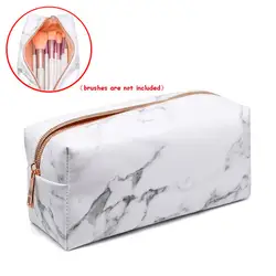 Модная сумка для макияжа из мрамора Kosmetyczka Женская Складная сумка-Органайзер для туалетных принадлежностей косметическая сумка XAX88