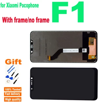 

Original 6.18" Display Replacement for Xiaomi Poco F1 LCD Touch Screen Digitizer Assembly for Pocophone F1 Display Repair parts