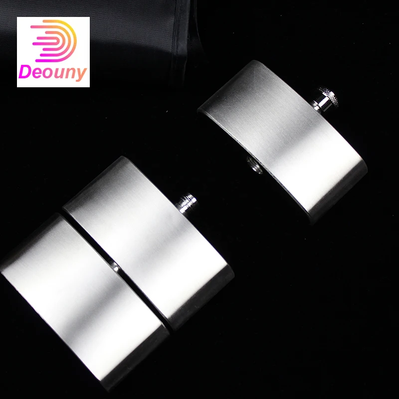 

DEOUNY New 90Z Creative Assembled Hip Flask Portable Pocket Mini Hip-Flask Stainless Steel Jagermeister Alcohol Bottle Drinkware