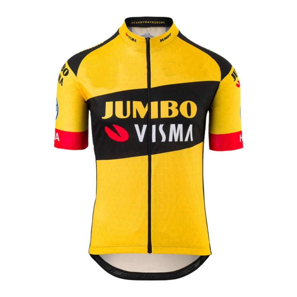 JUMBO VISMA PRO TEAM, короткий рукав, Джерси для велоспорта, летняя одежда для велоспорта, ROPA CICLISMO+ нагрудник, шорты с повязкой мощности