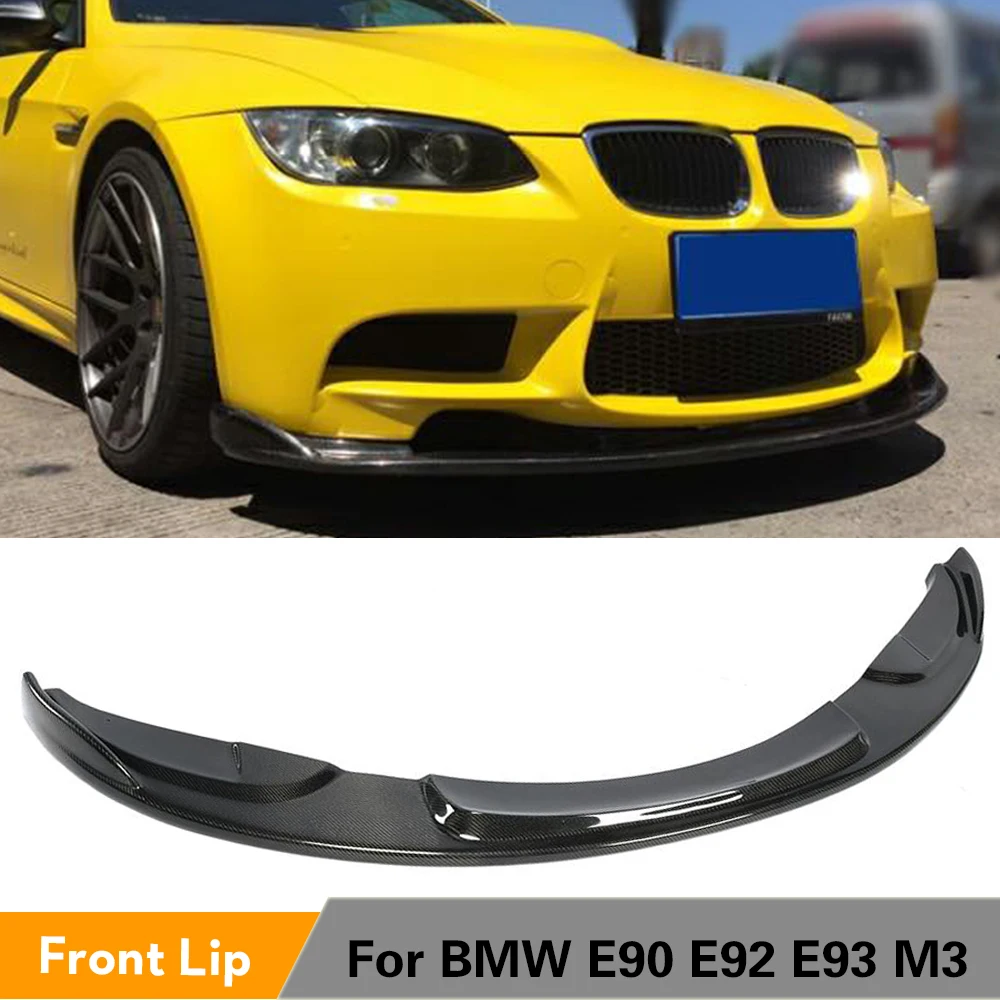Автомобильный передний бампер спойлер сплиттер для BMW E90 E92 E93 2007 - 2012 бампера из