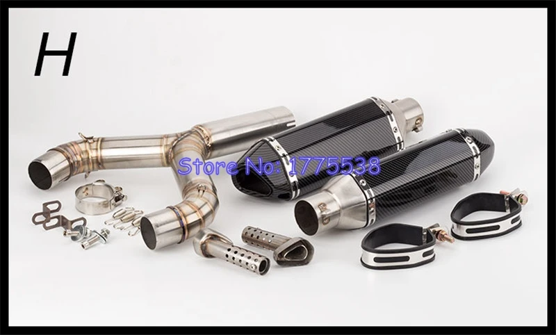 For Aprilia SHIVER 750 2008-16 Motorcycle Exhaust Muffler System Stainless Steel Motorbike Muffler Escape for Aprilia Shiver 750 - Image 5