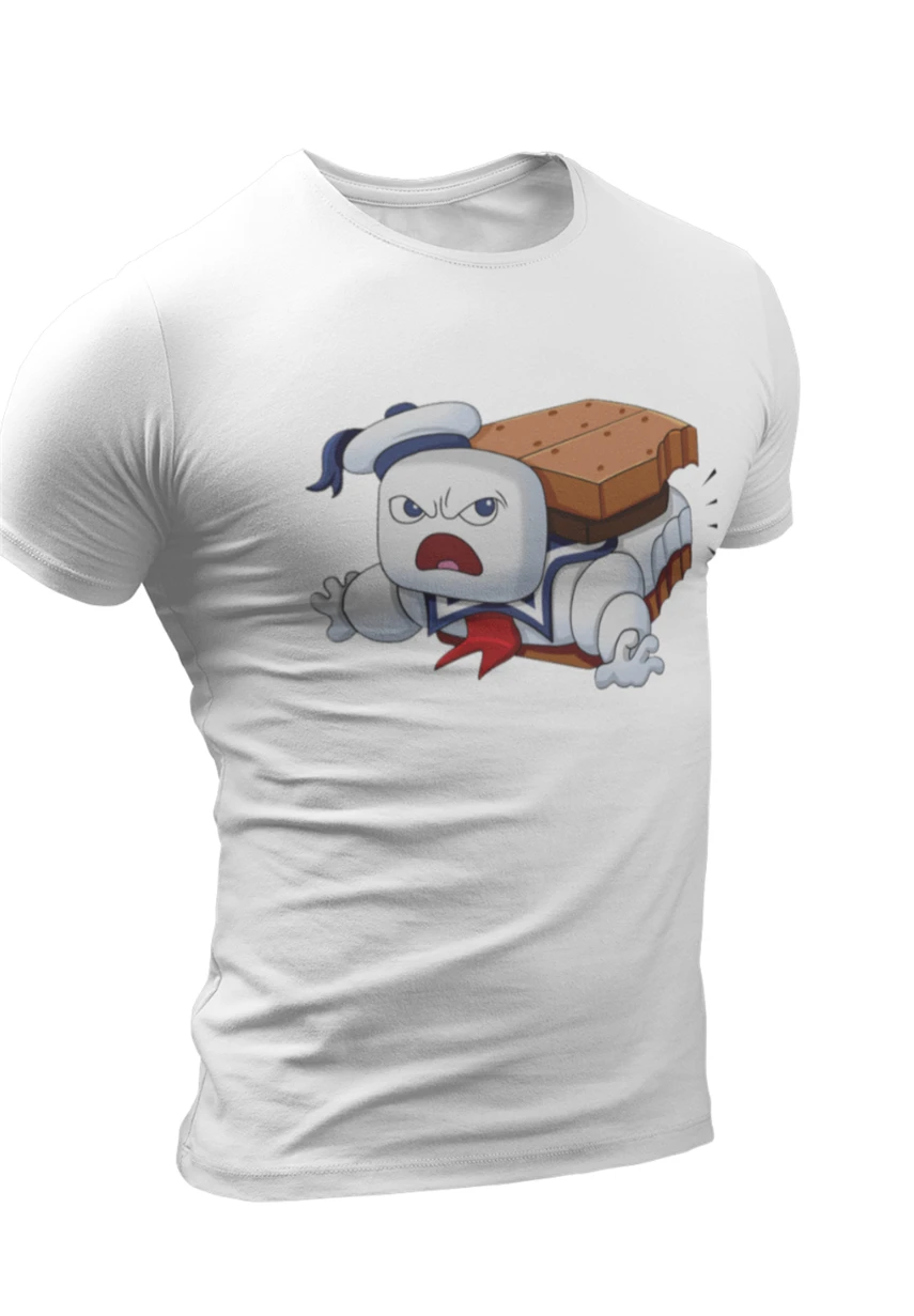Ghostbusters Stay Puft Smores смешной фильм мужской день рождения 90S футболка для молодежи