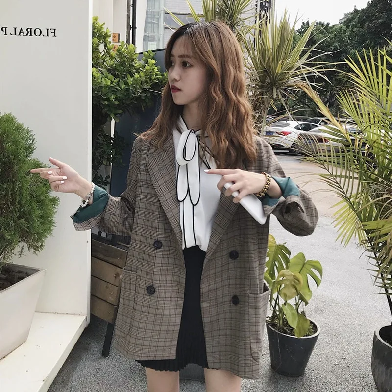 

Fox Mrs. Network hong yang Gas Coat Women's Autumn INS Loose-Fit Versatile Mid-length Long-sleeved Cardigan Tops