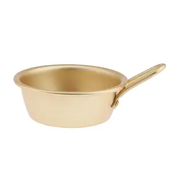 

1 Piece Aluminum Korean Rice Wine Bowl for Serving Cooking, 11cm Inner Dia