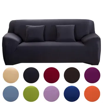 

Cover For Sofa Solid Color Corner Sofa Cover Good Flexibility Cover For Sofa Stretch A45002