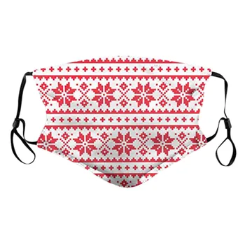 

Santa Face Mask Unisex Christmas Outdoor Face Fabric Facial Mask Washable Breathable Reusable 1 Маски Mondkapjes Wasbaar