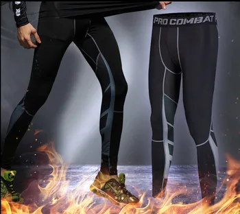 

Compression Basketball Training Tights Men Running Elastic Quick Dry Male GYM Sports Leggings