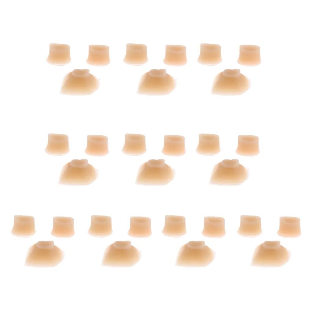 Durable 10 Sets Flute Buttons Pads Flute Repair Replacement Accessory
