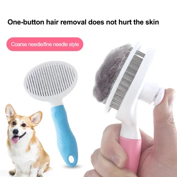 

Pet Self-Cleaning Comb Teddy Golden Retriever Brush Brush Garden Needle Brush Cat Combing Dog Combing Artifact