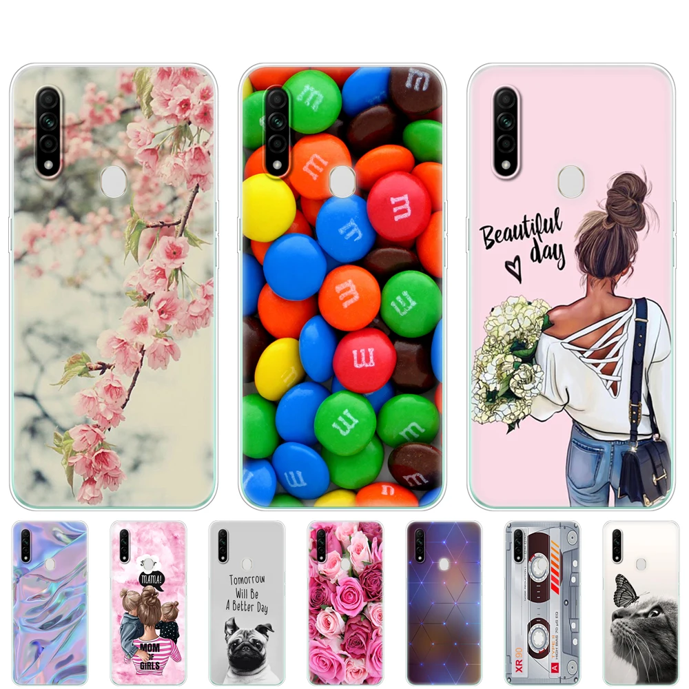 Чехол для OPPO A31 Мягкая силиконовая задняя крышка из ТПУ Oppo A 31 2020 etui OppoA31 neo5 CPH2015
