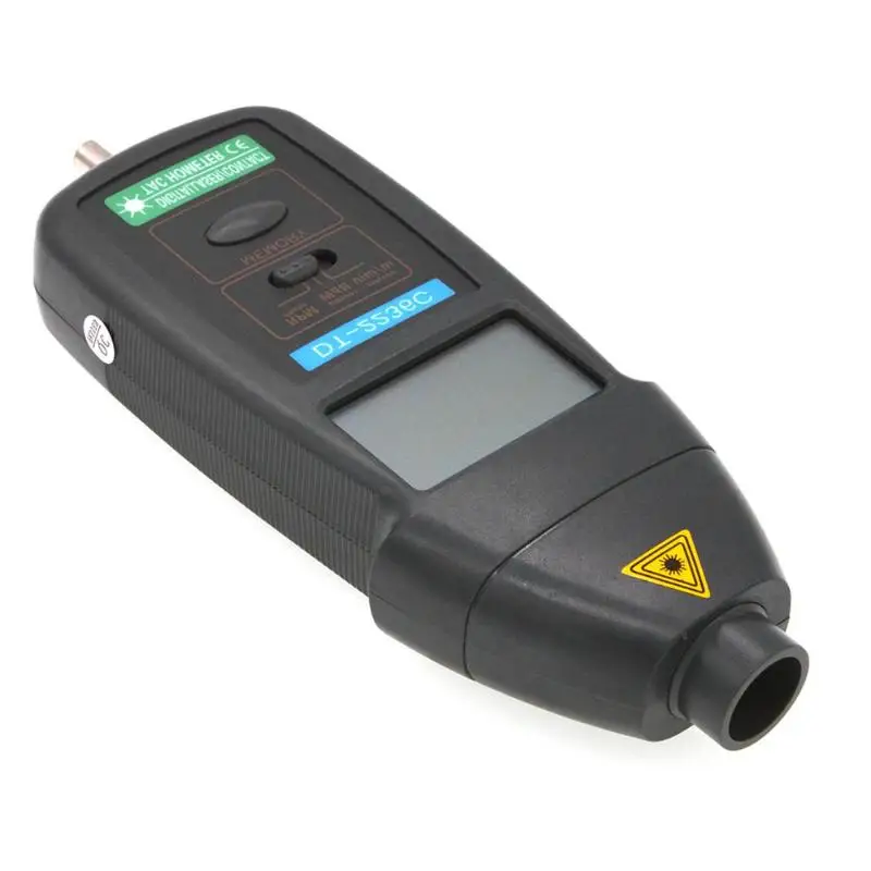 2 in 1 DT2236C Handheld Contact and Non-Contact Digital Laser Tachometer /Neu