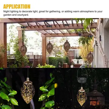

Solar Power Eco-Friendly Solar Garden Lights Gutter Landscape Light Durable Street Solar Lanterns Outdoor Path Way Olive Shape