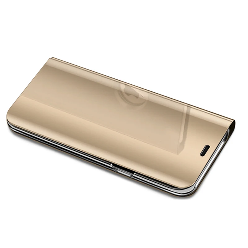 Чехол для телефона на huawei honor 8x 8a 9x pro bumper folio coque откидная крышка - Цвет: Gold