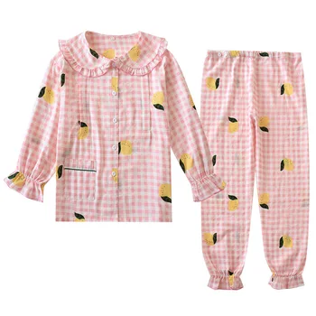 

2Pcs/Set Spring Summer Pregnancy Maternity Sleepwear Cotton Nursing Pregnant Pajamas Breastfeeding Nightgown Adjustable Pants