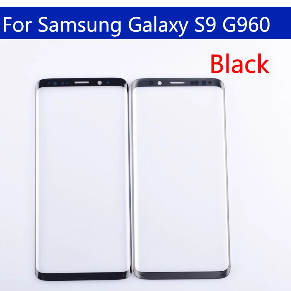 Для samsung Galaxy S9 G960 сенсорный экран стекло передней панели объектив ЖК-дисплей внешнее стекло для S9+ S9 Plus G965F G965DS G965U