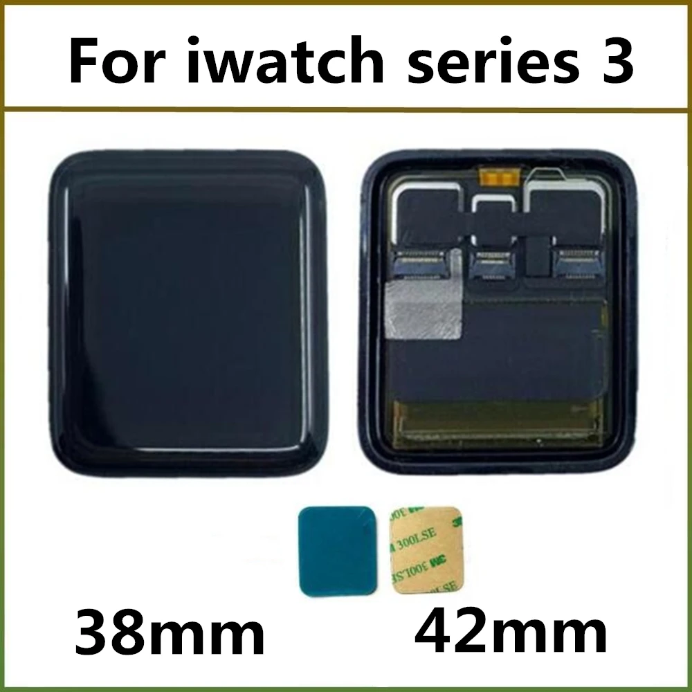 

new 42mm 38mm GPS Cellular version LCD Display For Apple Watch Series 3 LCD Touch Screen Digitizer Assembly Replacement Parts