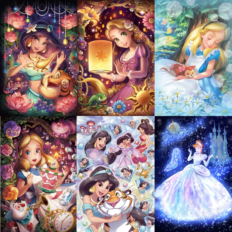 5d-Diy-Full-Square-Round-Diamond-Painting-Kits-Diamond-Embroidery-Cross-Stitch-3D-Cartoon-Jasmine-Princess