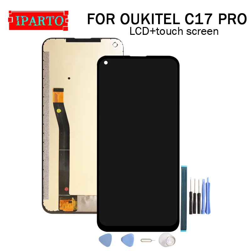6,3 дюймов OUKITEL C17 PRO lcd дисплей+ кодирующий преобразователь сенсорного экрана в сборе lcd+ сенсорный дигитайзер для OUKITEL C17 PRO